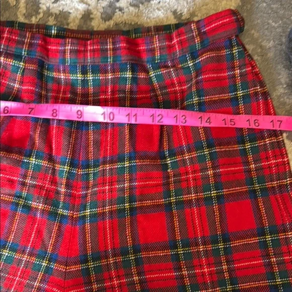 Vintage Pendleton Royal Stewart Tartan High Waist 100% virgin Wool - Picture 6 of 8